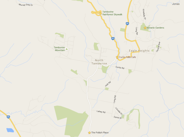 Our stations in the area of the Tamborine Mountains